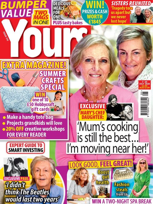 Cover image for Yours Magazine